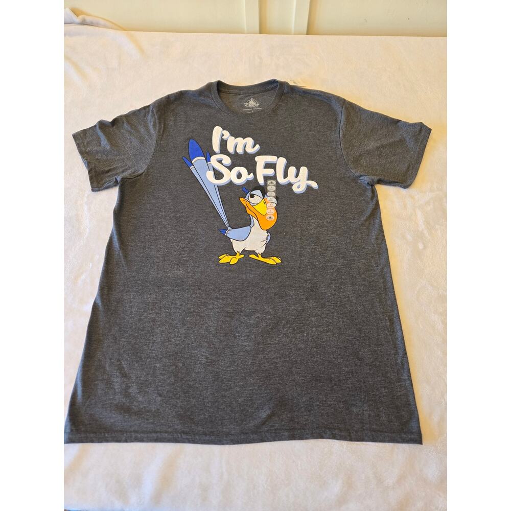 Disney Parks The Lion King Zazu I'm So Fly Short Sleeve T-Shirt Size Large NWT - Picture 4 of 9